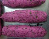 A picture of step 4 of Beetroot muthias.