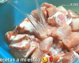 Foto del paso 1 de la receta: Carne de puerco en salsa roja