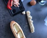 Reggeli töltött csónak recept fázis 1 fotója