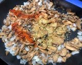 Tejfölös-gombás csirkepaprikás recept fázis 1 fotója