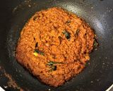 A picture of step 4 of Bagara Baingan - (Eggplant Curry - Hyderabadi Style).