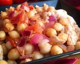 Foto del paso 2 de la receta Garbanzos especiados con pollo