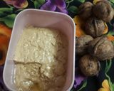 عکس مرحله 1 از دستور لقمه حلوا و گردو