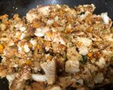A picture of step 9 of Bread Pulao.