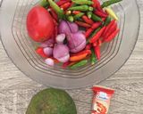 Foto langkah ke 5 dari resep Pais iwak Patin dan iwak Peda (Sambal Limau Kuit).