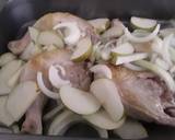 Sig's chicken with kaletts, pears and rosti recipe step 2 photo