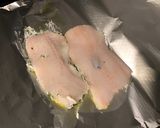 Une image de l'étape 5 de Filets de loup de mer à la crème d'algues et truffe noire du Périgord.
