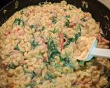 A picture of step 9 of One Pot Tuscan Style Mac & Cheese.