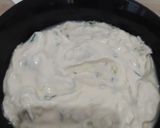 A picture of step 3 of Tzatziki.