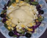 صورة لخطوة 2 من وصفة سلطة البيض لاصحاب الدايت 🥗
