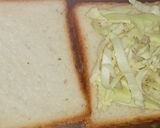 A picture of step 2 of Cabbage sandwiches.