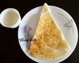 A picture of step 4 of Instant Farali Dosa.