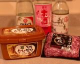 A picture of step 1 of Japanese-Style Miso Pork Sauce.