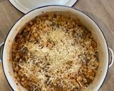 A picture of step 7 of Sausage pasta bake.