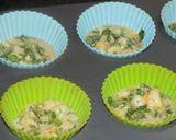 Foto del paso 6 de la receta: Muffins verdes de espinacas y harina integral