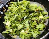 A picture of step 1 of Stir fried Broccoli.