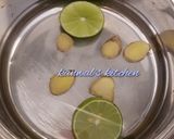 A picture of step 1 of Weight loss Ginger turmeric tea.