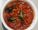A picture of step 5 of Tomato pachadi.