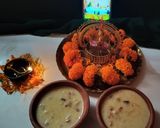 A picture of step 3 of Mewa kheer.