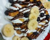 A picture of step 2 of Fruits Loaded French Toast.
