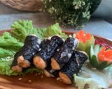 Foto langkah ke 5 dari resep Nori Chicken Roll.