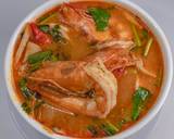 ต้มยำกุ้ง น้ำข้น Tom Yum Kung Creamy river prawn spicy soup Recipe รสเด็ด อร่อยแซ่บ จี๊ดจ๊าด😊 วิธีทำสูตร 21 รูป