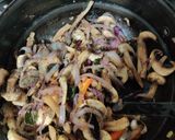 A picture of step 3 of Pepper mushroom.