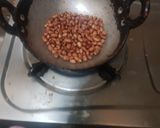 A picture of step 1 of Chenikkaya pachadi.