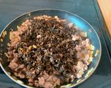 A picture of step 2 of Bánh Cuốn Made with Rice Paper (for Vietnamese Expats).