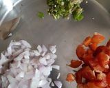 A picture of step 1 of My veg platter ‐paneer makhani.