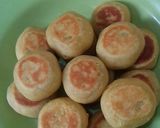 Foto langkah ke 12 dari resep Bakpia Ubi (isi ayam dan gula susu).