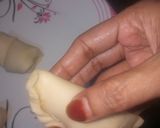 A picture of step 5 of Flaky mawa Gujhiya.
