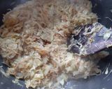 A picture of step 4 of Cabbage Foogath Recipe with Coconut.