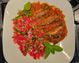 Foto del paso 4 de la receta: Sardinas en Salsa de tomate con picó de gallo salsa