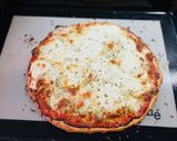 Foto del paso 4 de la receta: Pizza con harina de garbanzos 🍃🍕 🍕🍃