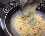 A picture of step 5 of Banana semolina sheera.