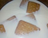 صورة لخطوة 1 من وصفة حلى بارد بالبسكويت 😋😋