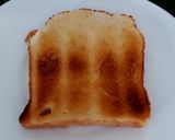 A picture of step 1 of My French toast with 🍌 and 🍯.