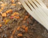 A picture of step 5 of My Ground Minced Beef, Spicy One Pan Meal. 😀.