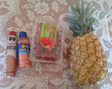 Foto del paso 1 de la receta: 🍹Smoothie piña🍍fresa 🍓