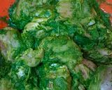 A picture of step 3 of Green masala roast.