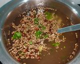 A picture of step 2 of Kashmiri Kahwa.