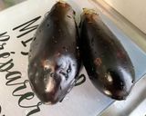 Une image de l'étape 2 de Poulet mariné aux aubergines et parmesan.