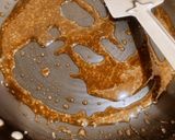 A picture of step 2 of Walnut caramel Payesh (kheer).