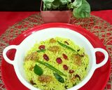 A picture of step 4 of Cranberry and Walnuts Lemon Rice.