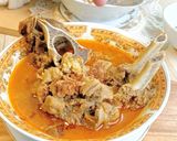 Foto langkah ke 7 dari resep Gulai Sapi Pedas.