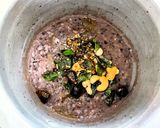 A picture of step 3 of Black Rice Pongal.