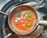 A picture of step 2 of Carrot Cucumber Tempered Raita.
