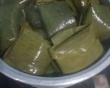 Foto langkah ke 5 dari resep Pais Pandan/Nagasari pandan.