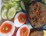 รูปขั้นตอนการทำที่ 4 ของ น้ำพริกปลาร้าไข่ปลาดุก